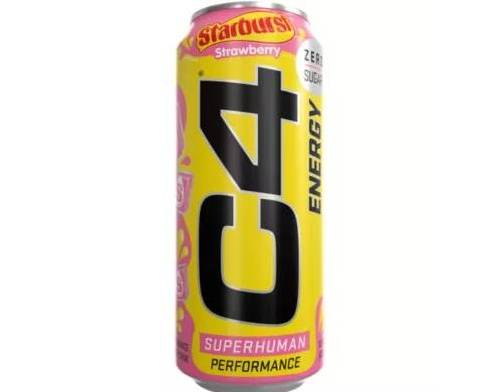 Order C4 Original On The Go Carbonated Performance Energy Drink - Starburst Strawberry (16 fl oz.) food online from Starway Liquor store, Bell Gardens on bringmethat.com