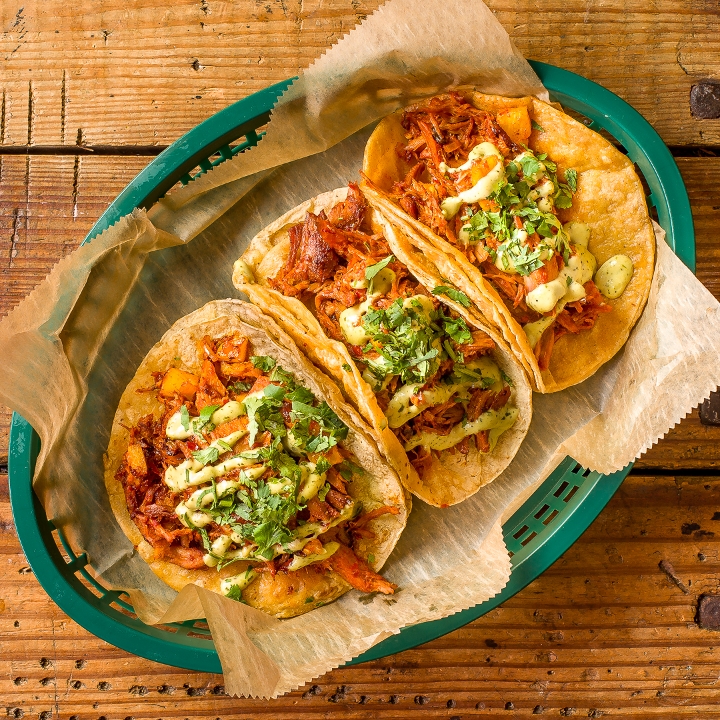 Order 1 Smoked Al Pastor Taco food online from Atx Bodega store, Chicago on bringmethat.com