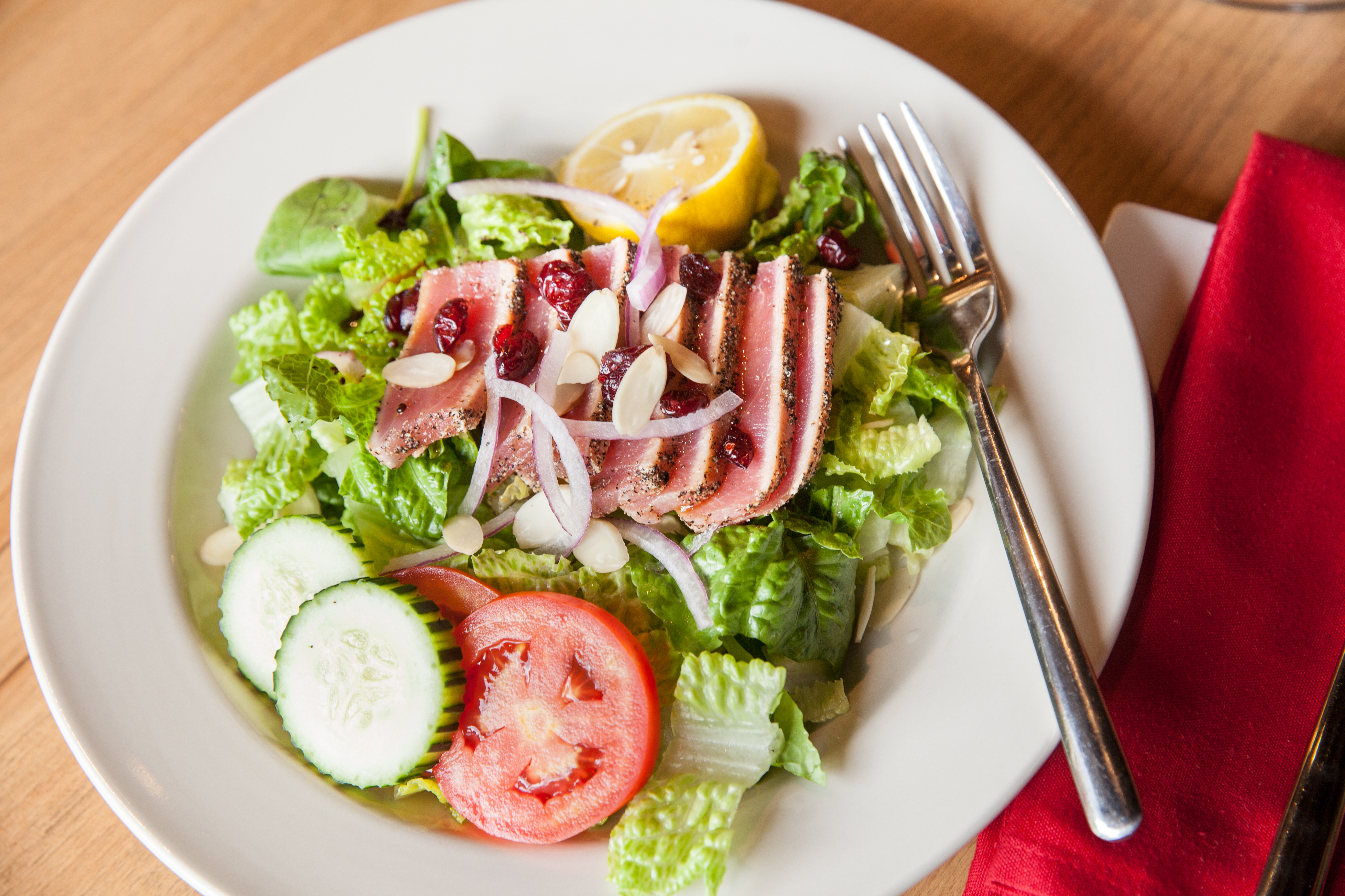 Order Ahi Tuna Salad food online from Zencha Cafe & Tea store, Columbus on bringmethat.com