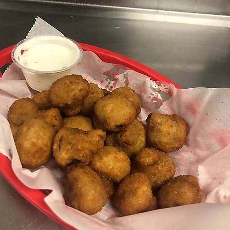 Order Breaded Mushrooms  food online from JD Muggs (Formerly Chicken Manor) store, Addison on bringmethat.com