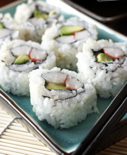Order California Roll food online from Abeca sushi store, New York on bringmethat.com