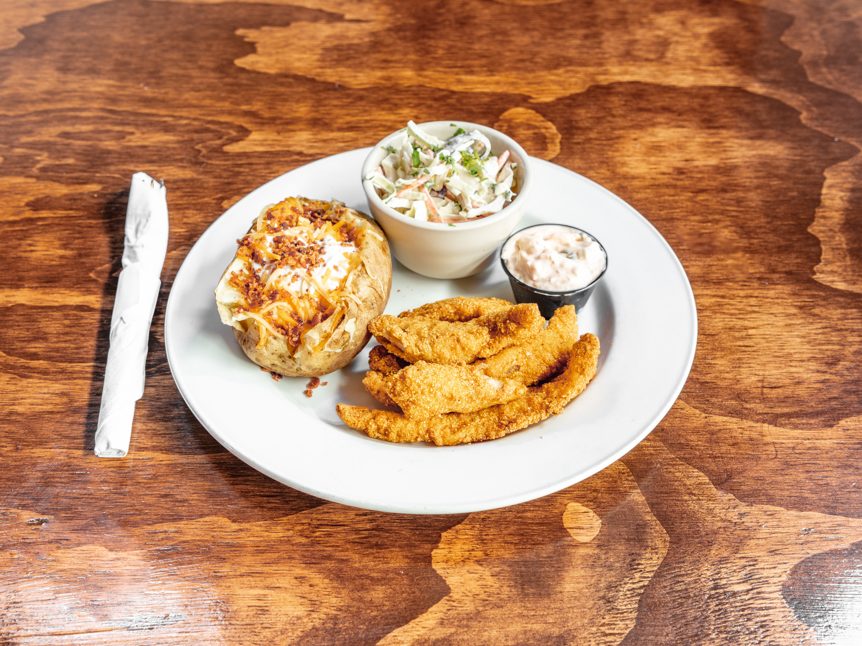 Order Fried Catfish Tenders food online from Tailgaters Bar & Grill store, Plano on bringmethat.com