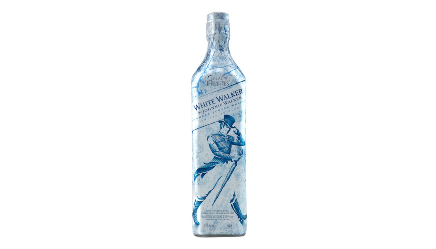 Order Johnnie Walker White Game of Thrones Blended Scotch  750mL food online from Spikes Bottle Shop store, Chico on bringmethat.com