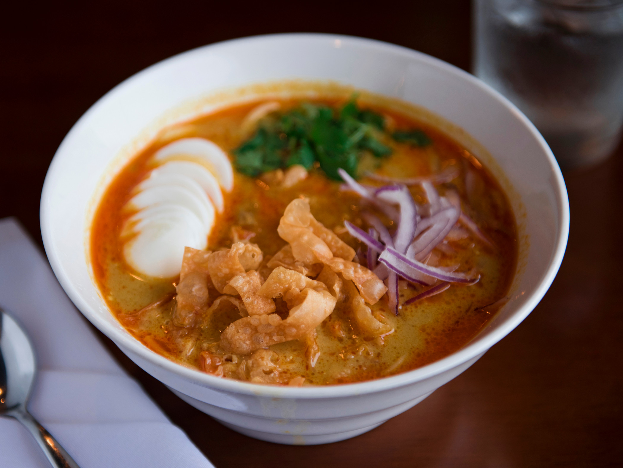 Order Coconut Chicken Noodle Soup food online from Aung Maylika store, Pleasant Hill on bringmethat.com