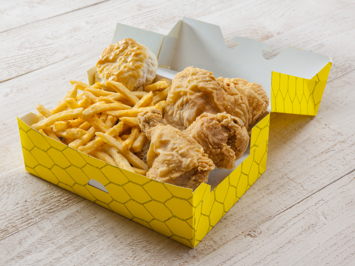 Order 2PC (your choice) Mixed Chicken Dinner food online from Chicken Express store, San Angelo on bringmethat.com