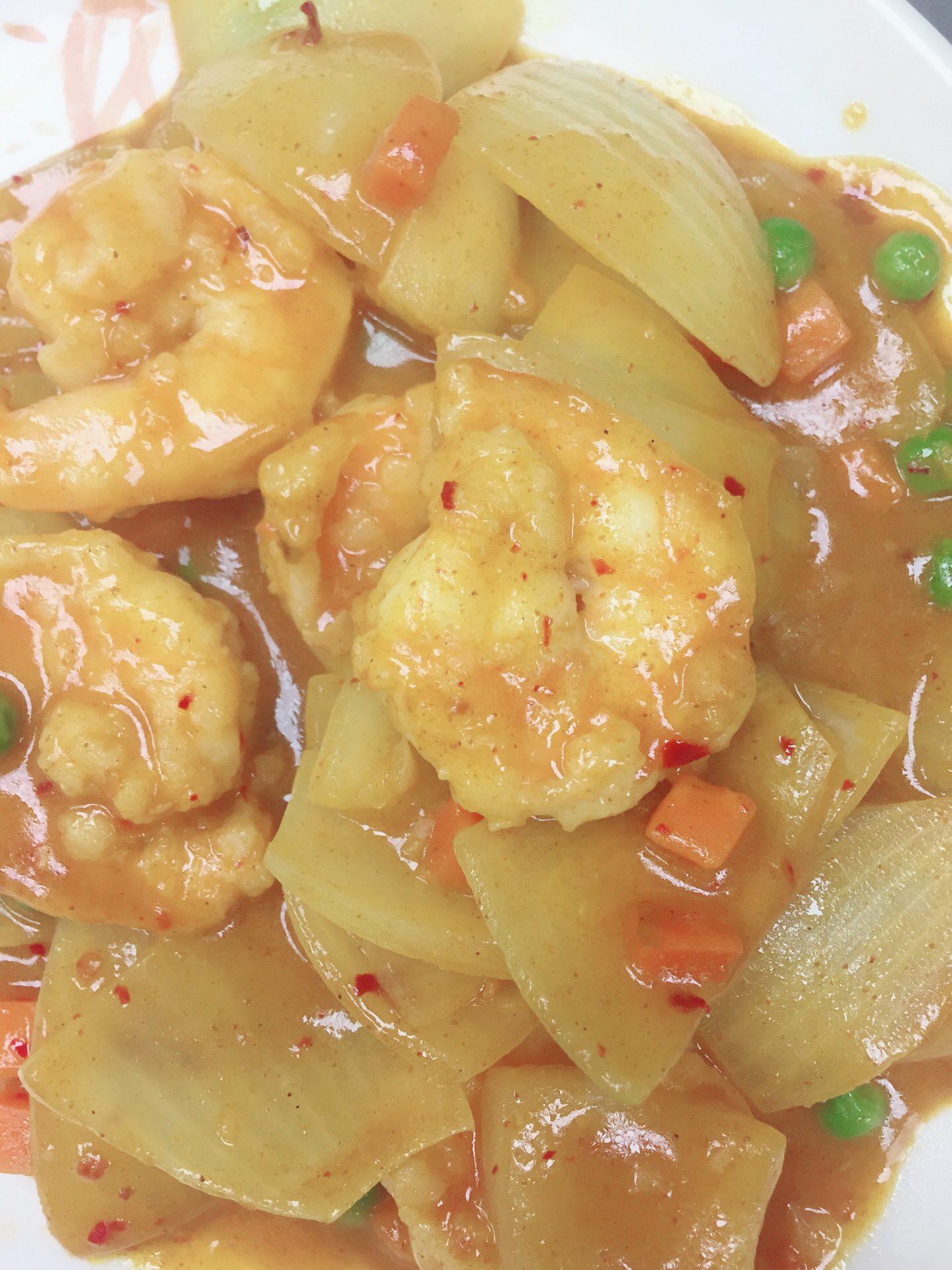 Order Curry Shrimp Dinner food online from Hunan Gourmet store, Frederick on bringmethat.com