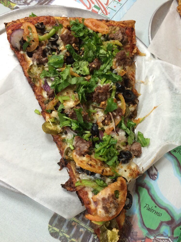 Order Afghan Style Pizza Slice Pick Up Only - Slice food online from Milans store, Lathrop on bringmethat.com