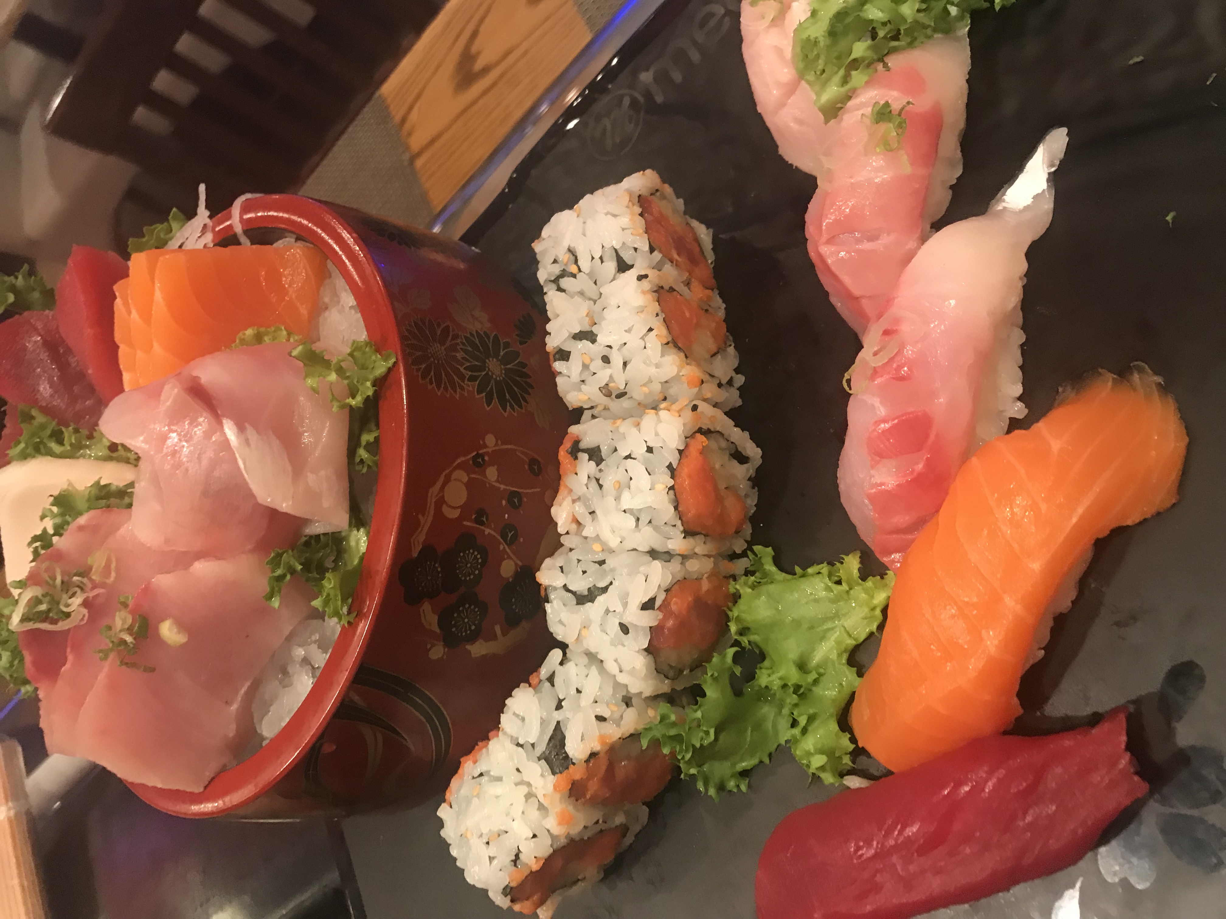 Order Sushi and Sashimi Combo food online from Megu Sushi Japanese Cuisine store, Cherry Hill on bringmethat.com