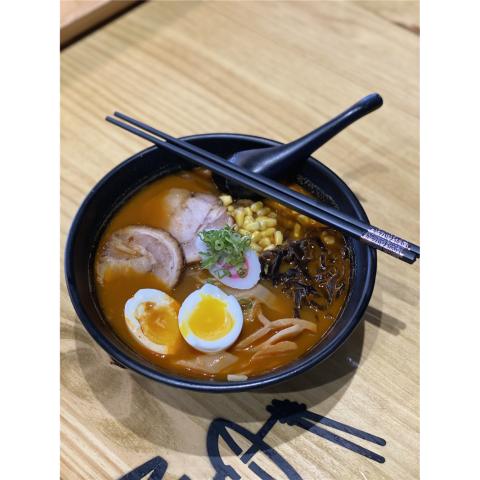 Order  Spicy Miso Ramen food online from Akarui store, Omaha on bringmethat.com