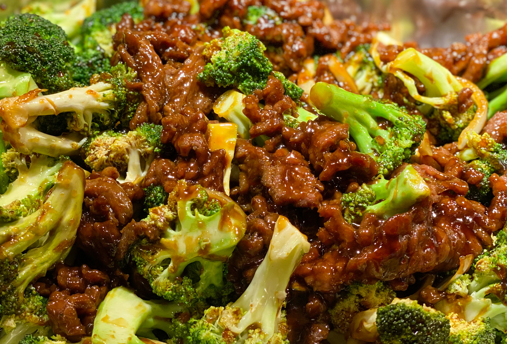 Order Beef and Broccoli Entree 牛芥蓝 food online from Rolling With Cream store, McAllen on bringmethat.com