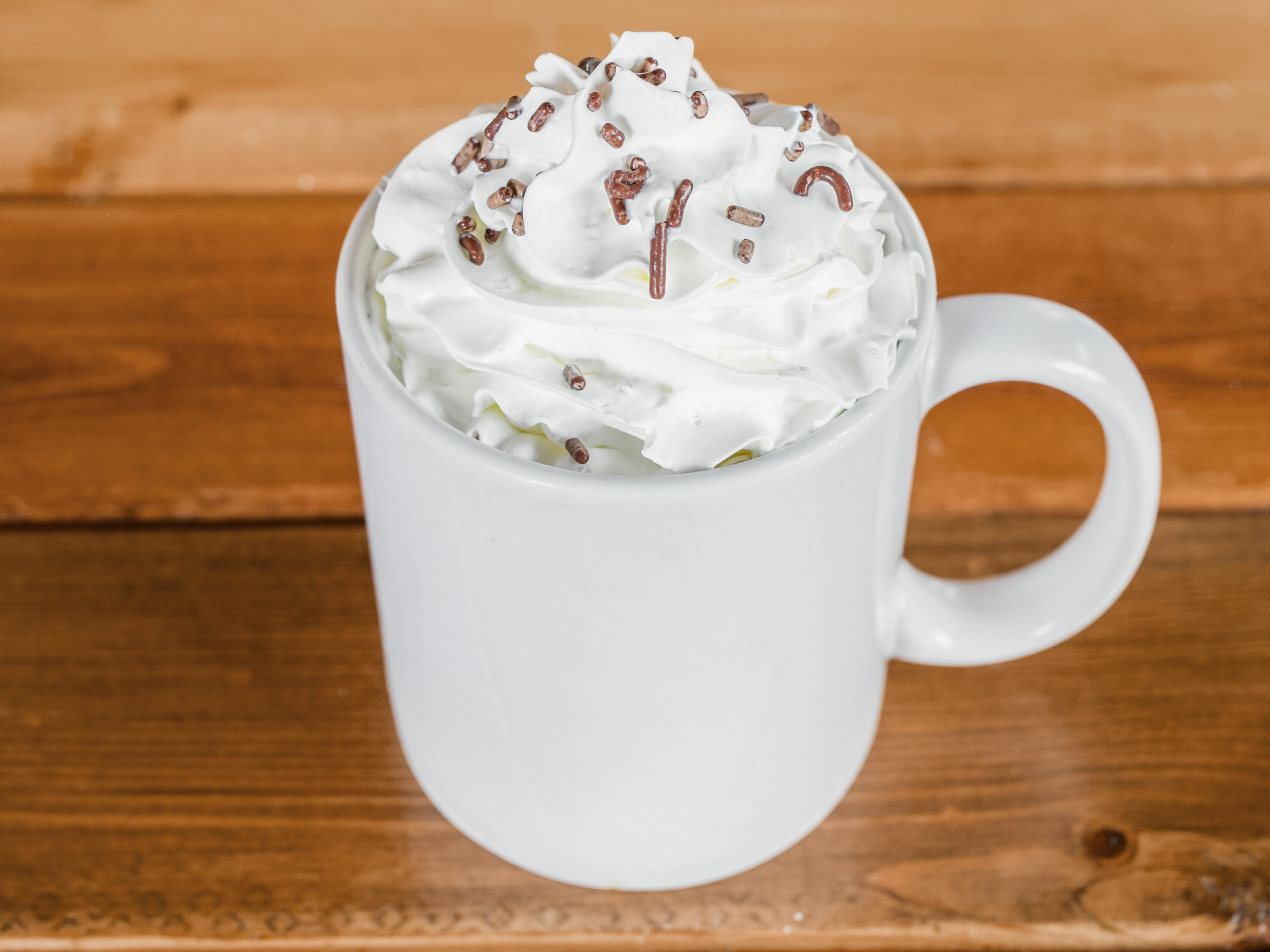 Order Hot Chocolate and Whipped Cream food online from Euro Crepes store, Denver on bringmethat.com