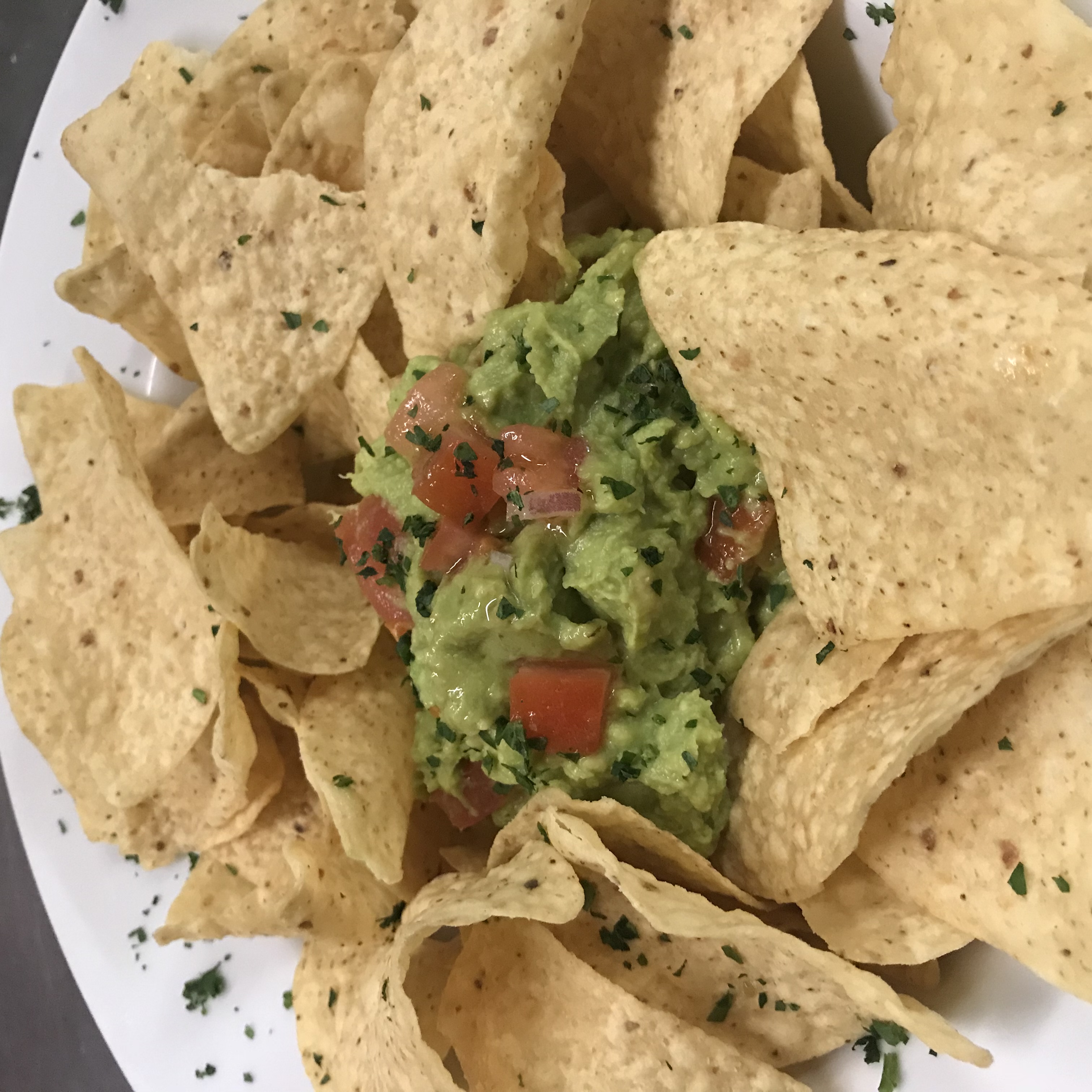 Order Guacamole Plate food online from Gourmet Grill store, Brooklyn on bringmethat.com