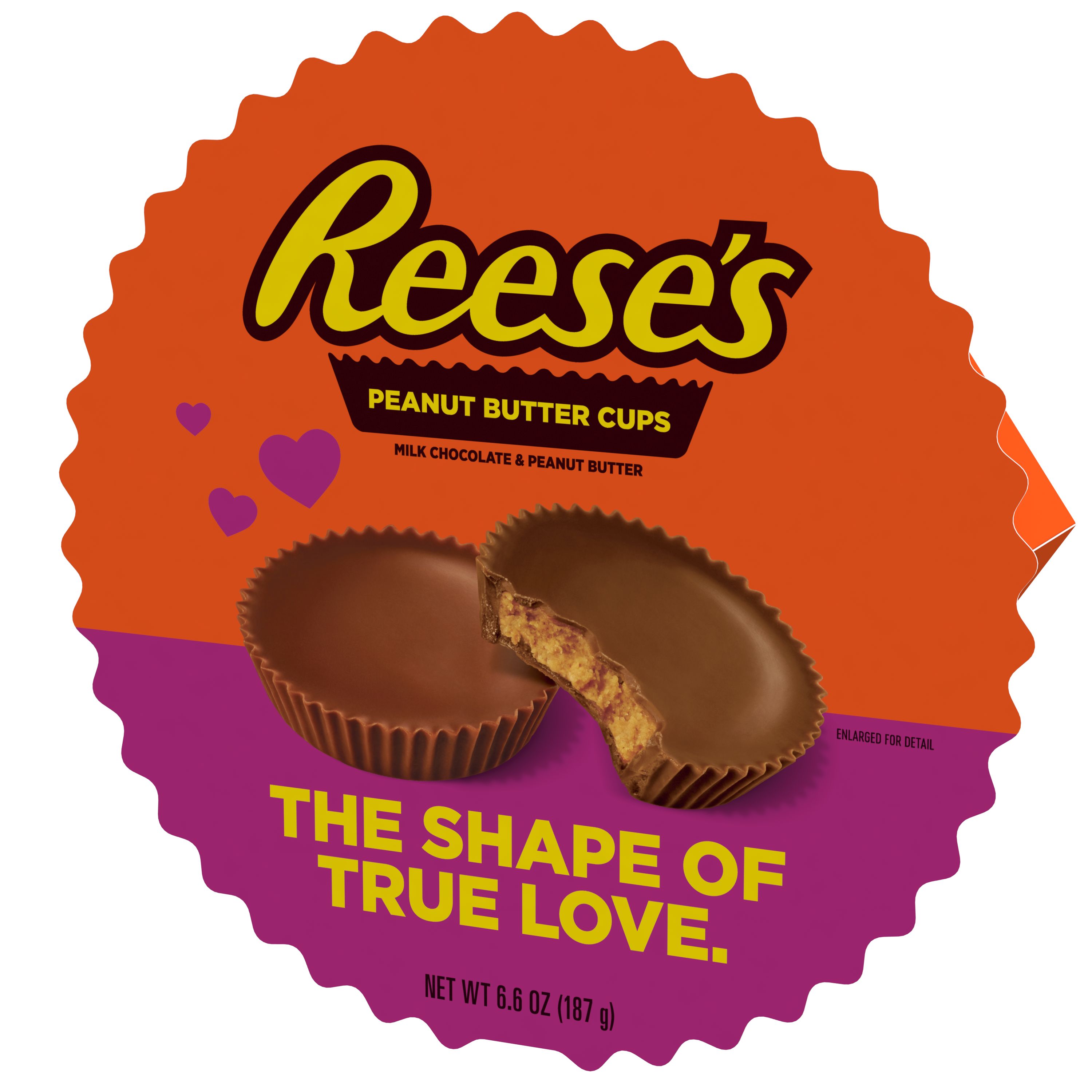 Order Reese'S Peanut Butter Cup Shaped Box - 6.6 oz food online from Rite Aid store, MILLER PLACE on bringmethat.com