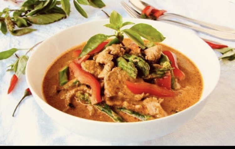 Order MASSAMAN RED CURRY food online from Saigon88 Express store, McKees Rocks on bringmethat.com