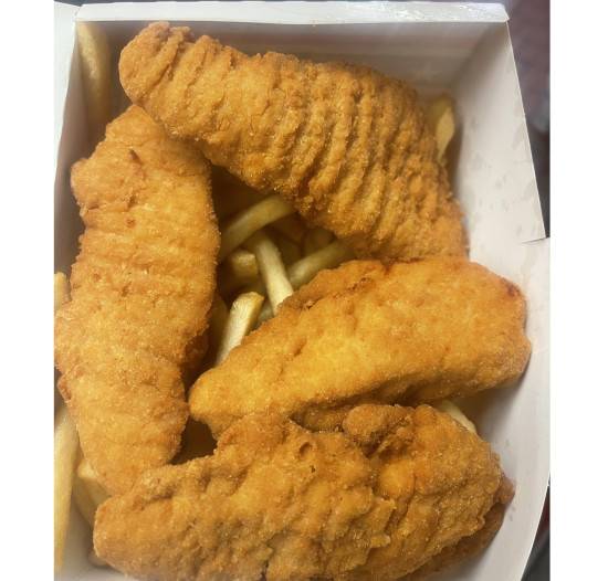 Order Chicken Tenders with Fries food online from Kennedy Fried Chicken store, Monticello on bringmethat.com