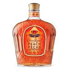 Order Crown Royal Peach Flavor 750 ml. Bottle food online from G & G Liquors store, Lawndale on bringmethat.com