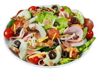 Order Signature Chef Salad - Large food online from Sarpino's Pizzeria  store, Northbrook on bringmethat.com