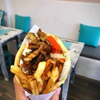 Order Gyros Beef and Lamb Wrapped Sandwich food online from Gyroland store, Rockville on bringmethat.com
