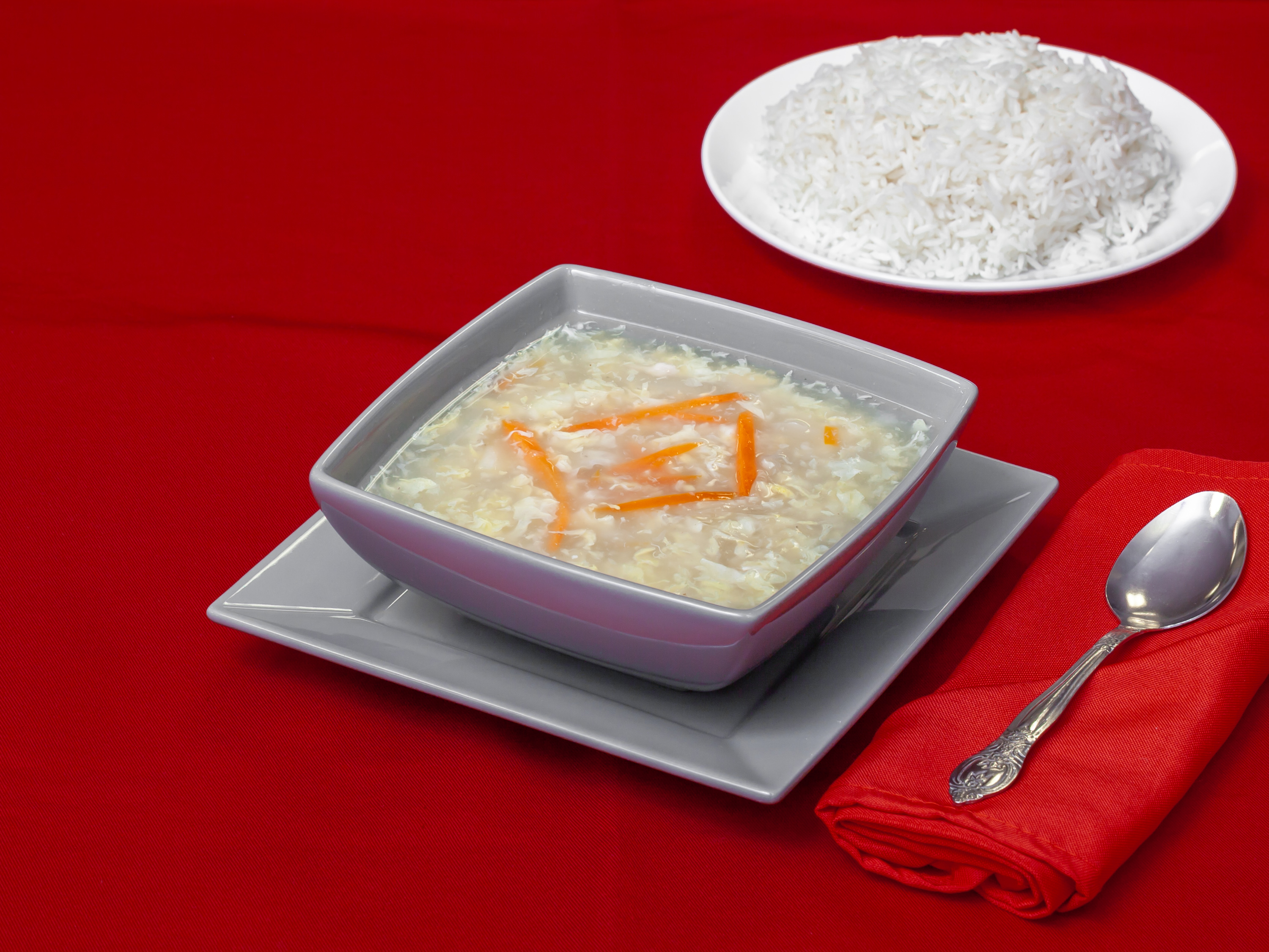 Order Egg Drop Soup food online from Silk Road store, Chicago on bringmethat.com