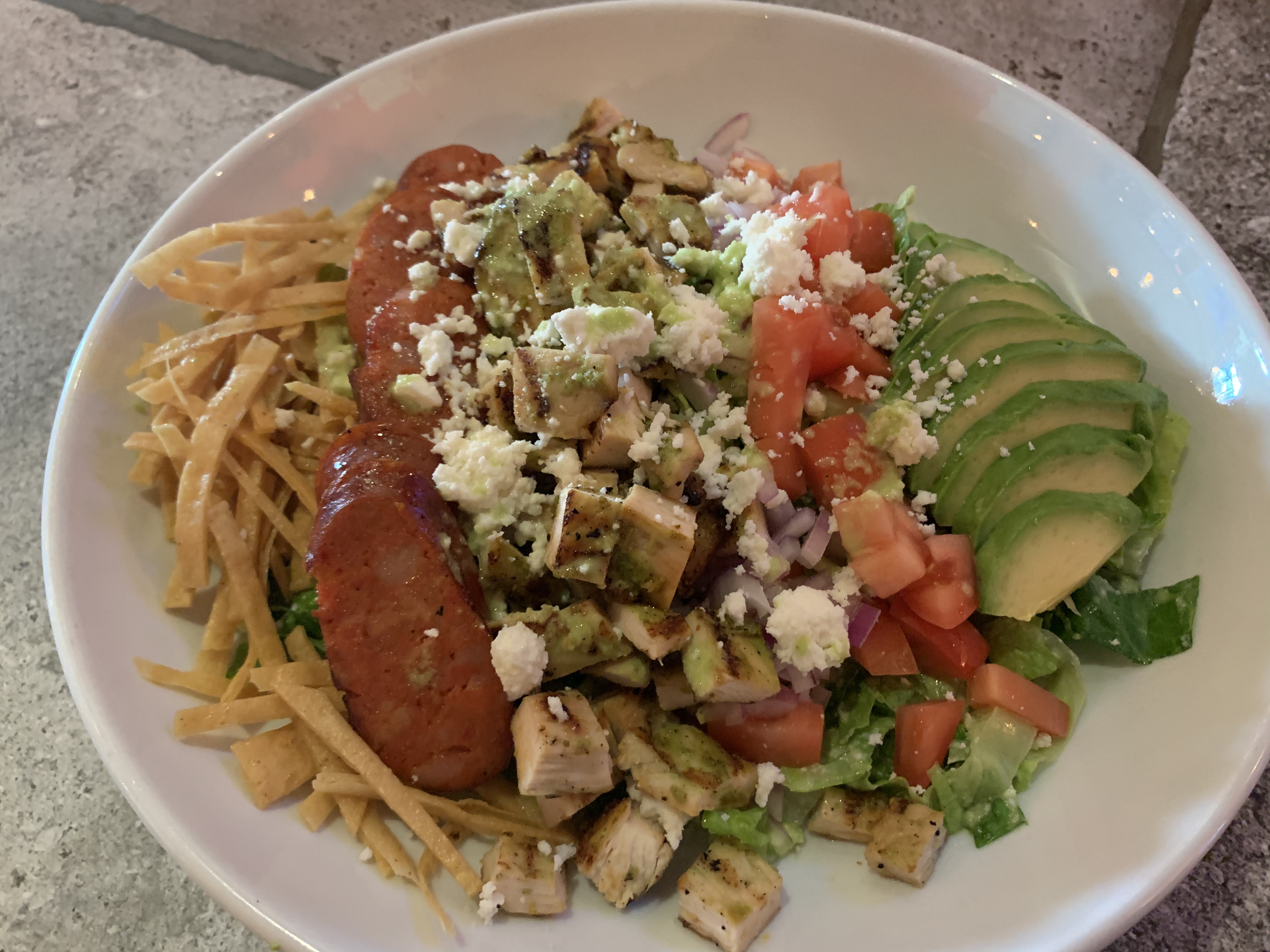 Order Mexican Cobb Salad food online from Leslie's Kitchen store, Brooklyn on bringmethat.com