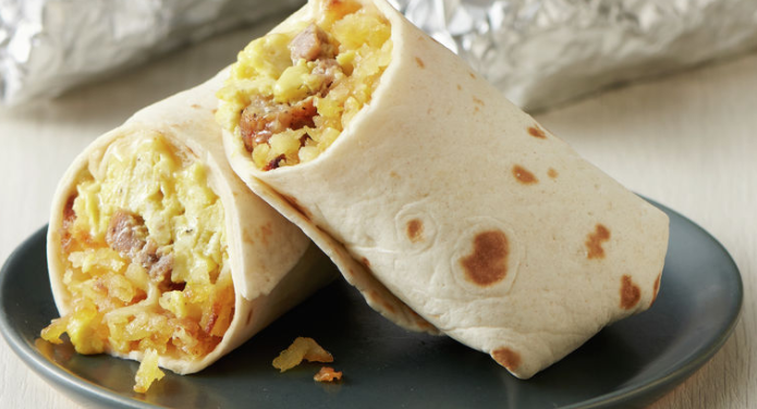 Order Sausage Burrito food online from Side Dishes store, Ann Arbor on bringmethat.com