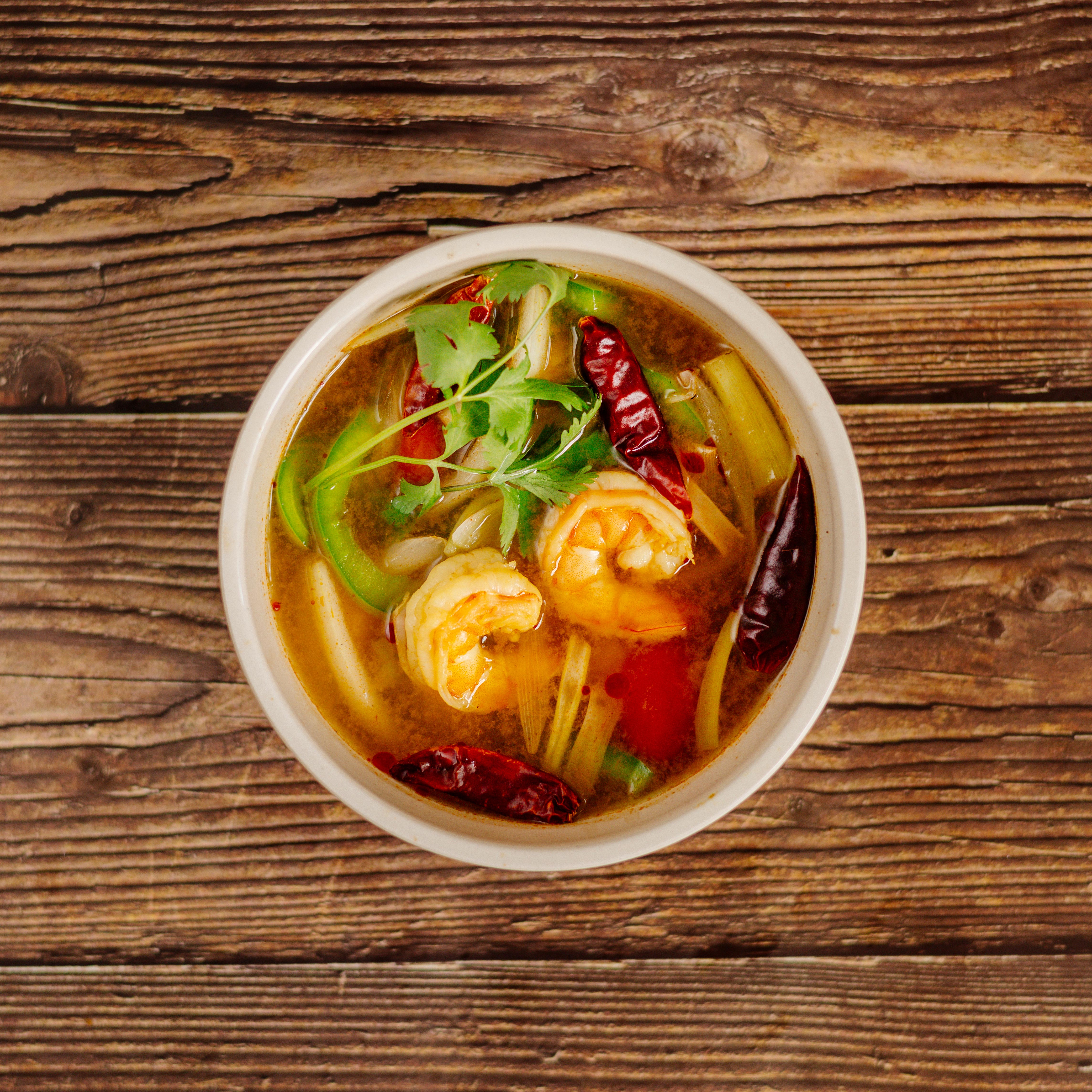 Order Spicy Lemongrass Soup food online from Herbs Thai Bistro store, New York on bringmethat.com