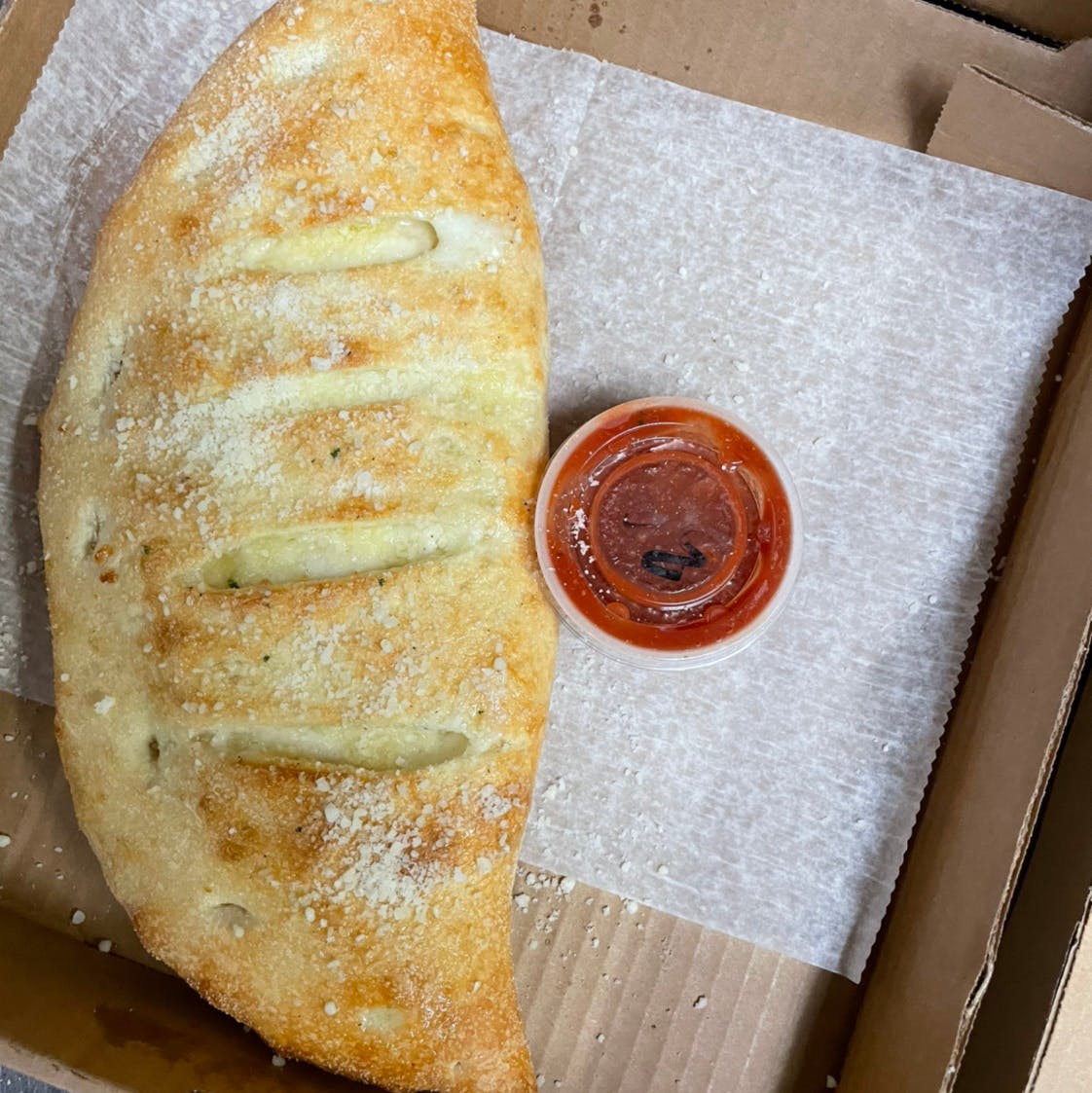 Order Cheese Calzone - Small food online from Casa Nostra Italian Cuisine store, Greeneville on bringmethat.com