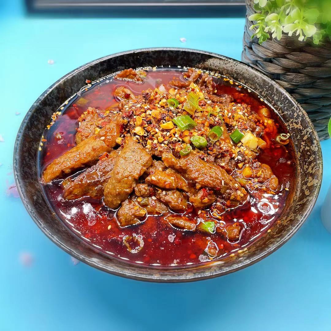 Order 水煮牛肉 ️️ ️ Boiled beef w/numbing spicy sauce food online from Fashion Wok store, Foster City on bringmethat.com