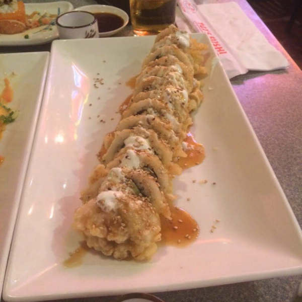Order Jeffery's Special Roll food online from Tgi Sushi store, San Jose on bringmethat.com
