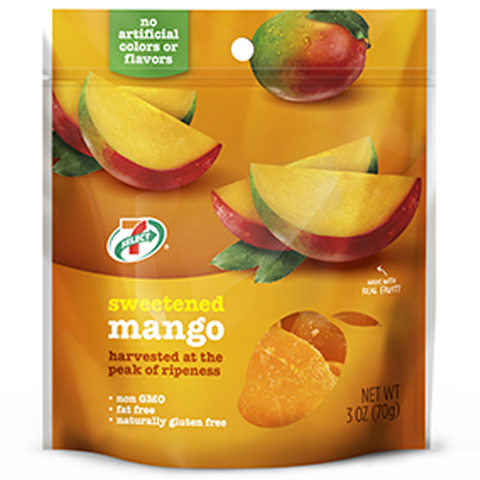 Order 7-Select Sweetened Dried Mango 3oz food online from 7-Eleven store, Naperville on bringmethat.com