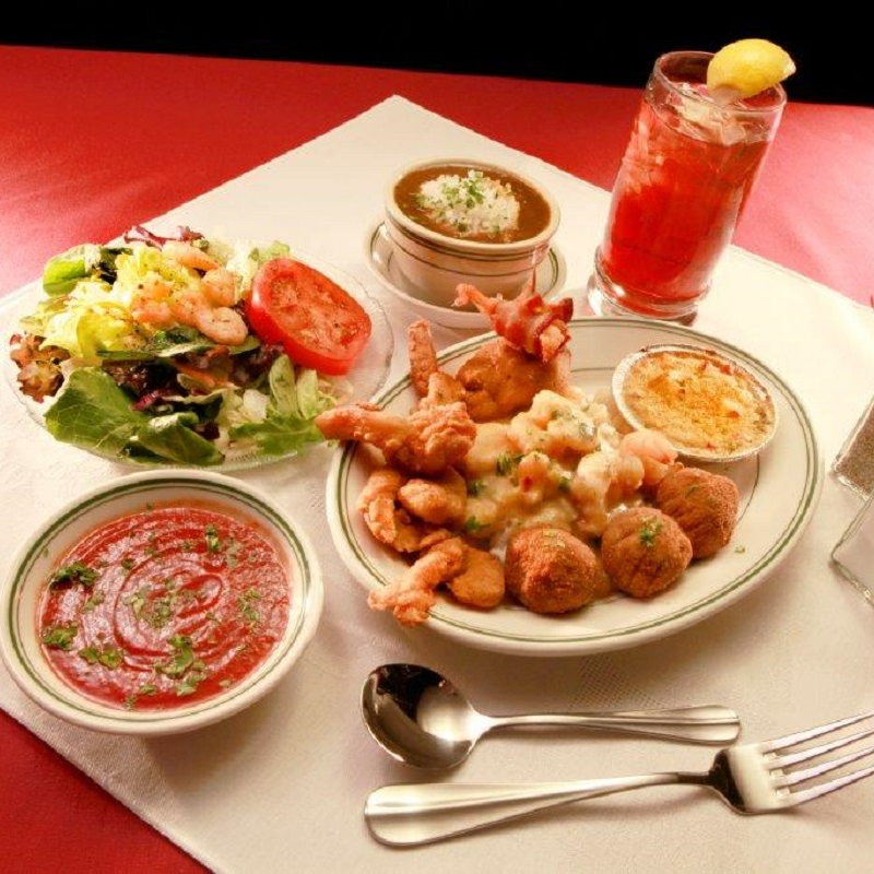 Order Gulf Coast Shrimp Platter food online from Poorboy's Riverside Inn store, Broussard on bringmethat.com