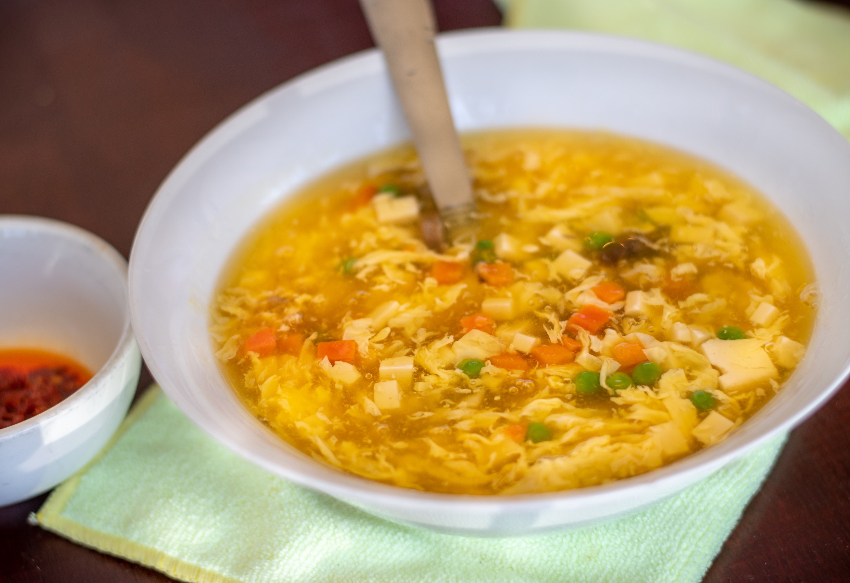 Order Egg Flower Soup food online from China West Express store, Tustin on bringmethat.com