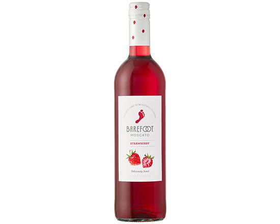 Order Barefoot Fruit-Scato Strawberry Moscato, 750mL blush wine (7.5% ABV) food online from Kenny Liquor Market store, ANAHEIM on bringmethat.com