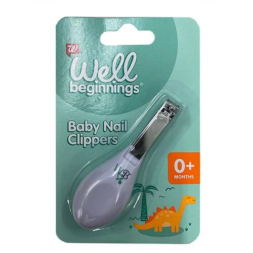 Order Well Beginnings Baby Nail Clippers - 1.0 ea food online from Walgreens store, Baker on bringmethat.com