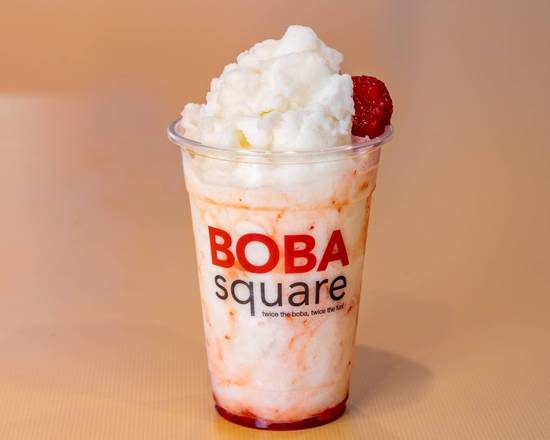 Order Coconut Strawberry Shake food online from Boba Square store, Irvine on bringmethat.com