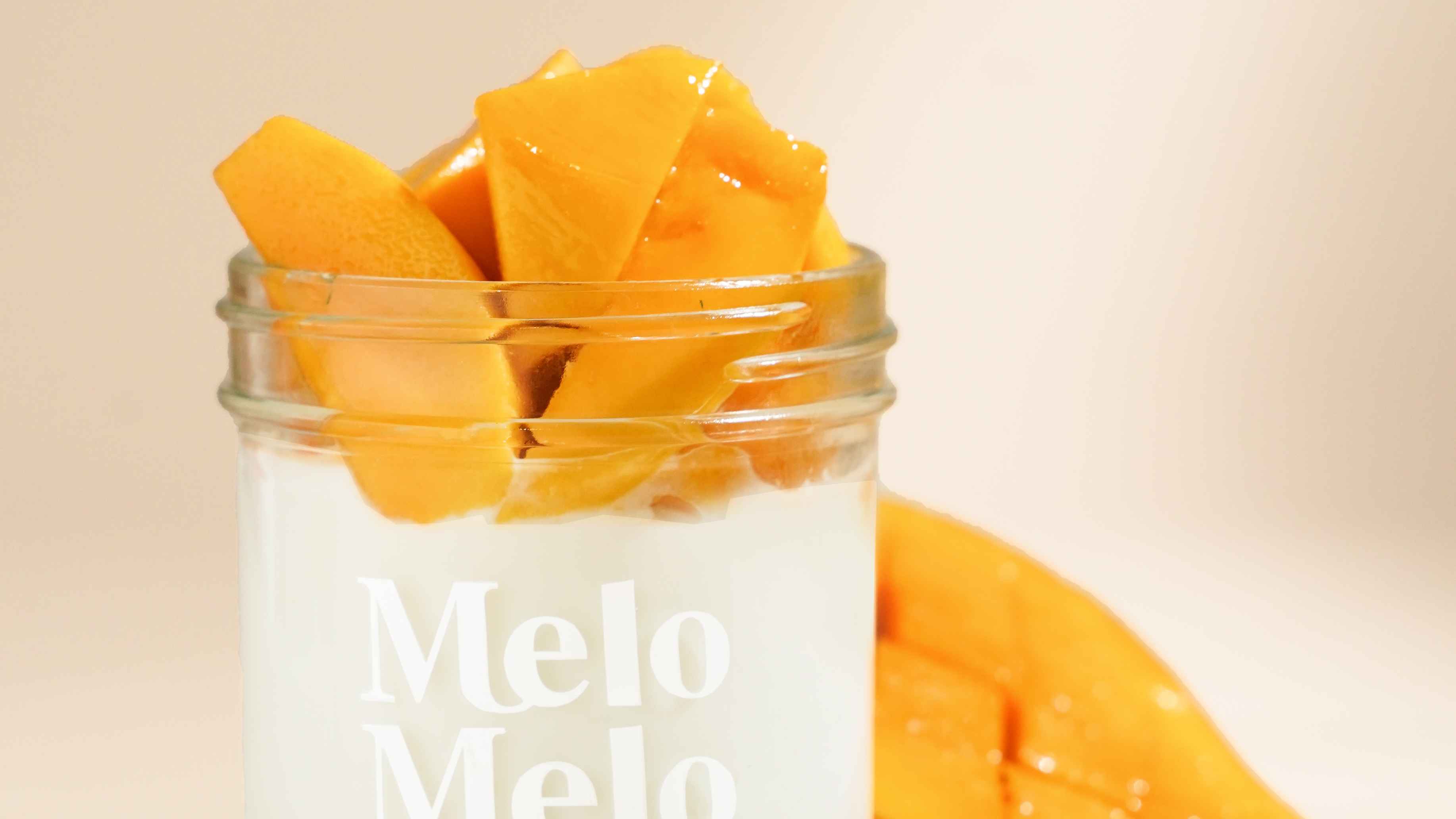 Order Mango Coconut Jelly / 芒果椰子冻 food online from Melo Melo store, Los Angeles on bringmethat.com