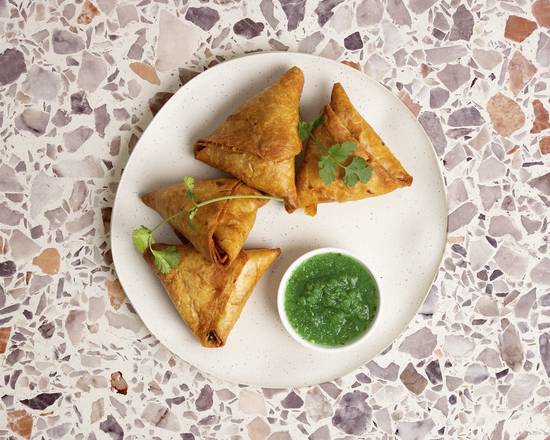 Order Vegetable Samosa food online from Vegan Seeds of India store, High Point on bringmethat.com
