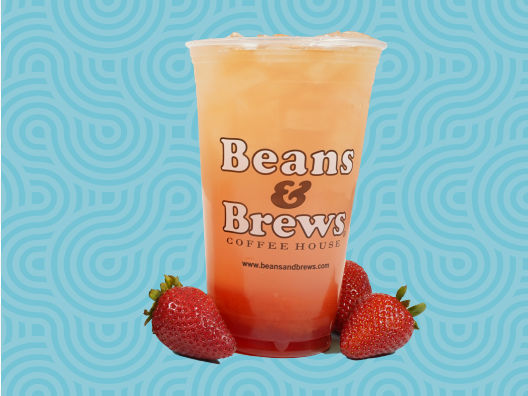 Order Strawberry Refresher food online from Beans & Brews #118 store, Layton on bringmethat.com