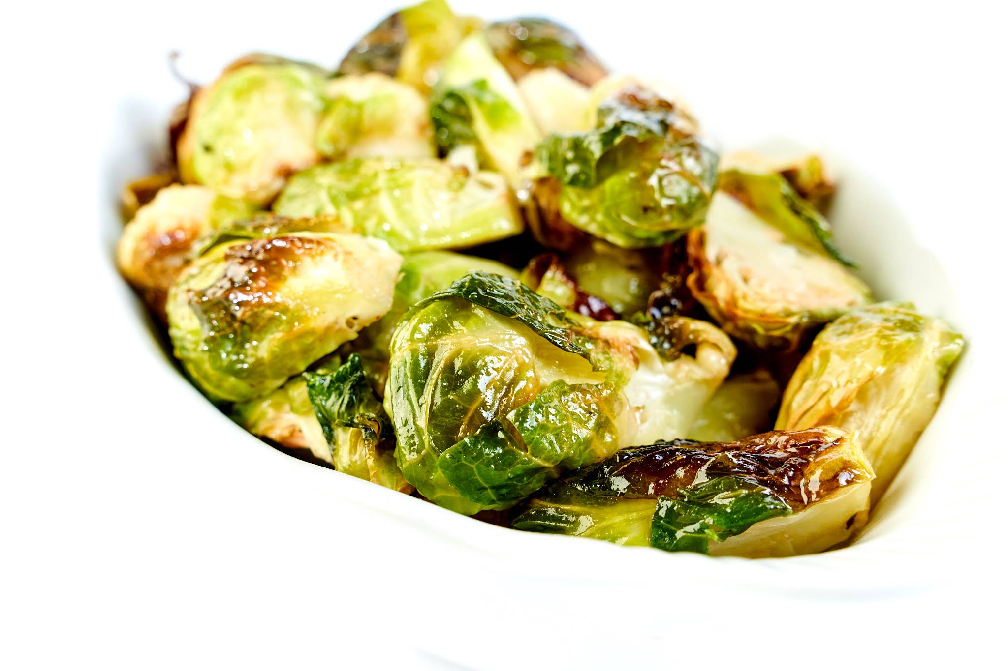 Order Side of Roasted Brussels Sprouts with Agrodolce Vinaigrette food online from Bronze Cafe store, Las Vegas on bringmethat.com