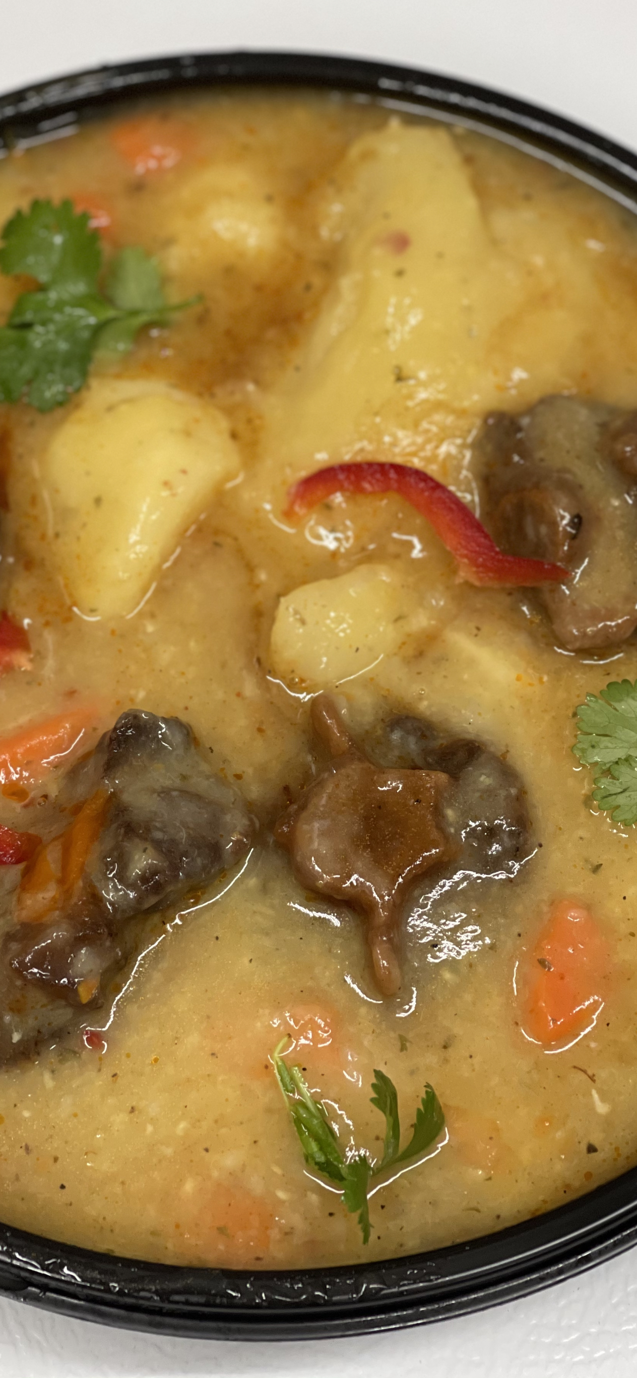 Order Oxtail Soup food online from Taste of the Caribbean store, Capitol Heights on bringmethat.com