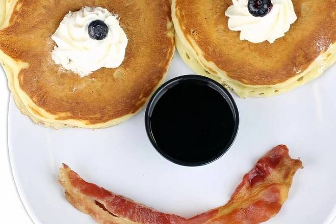 Order Smiley Face Pancake food online from City Egg store, Columbus on bringmethat.com
