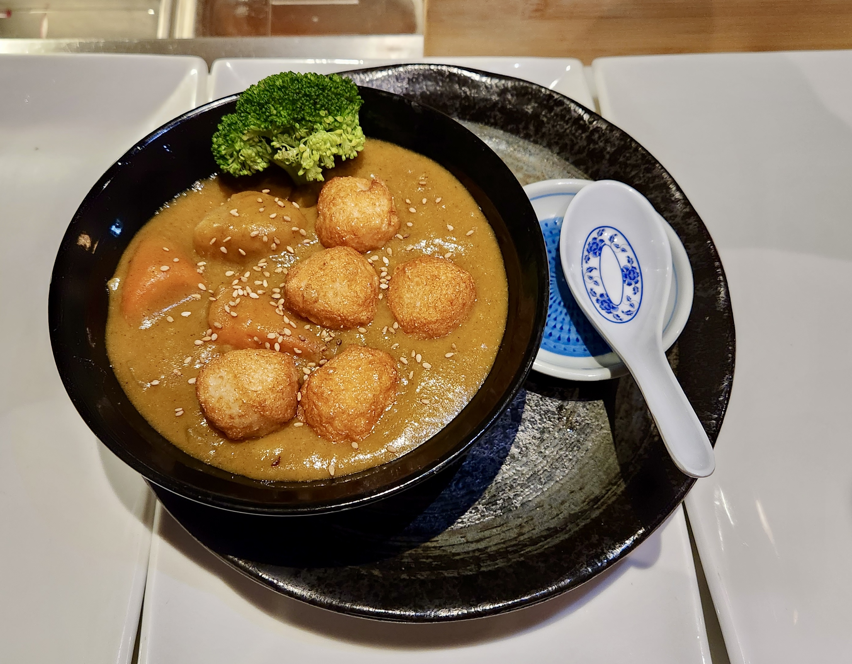 Order Curry Fish Balls food online from Tsui Sushi Bar store, Seattle on bringmethat.com