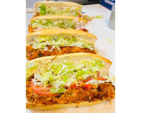 Order Chicken Cheese Steak Sandwich food online from Habibi Gourmet Deli store, South Ozone Park on bringmethat.com