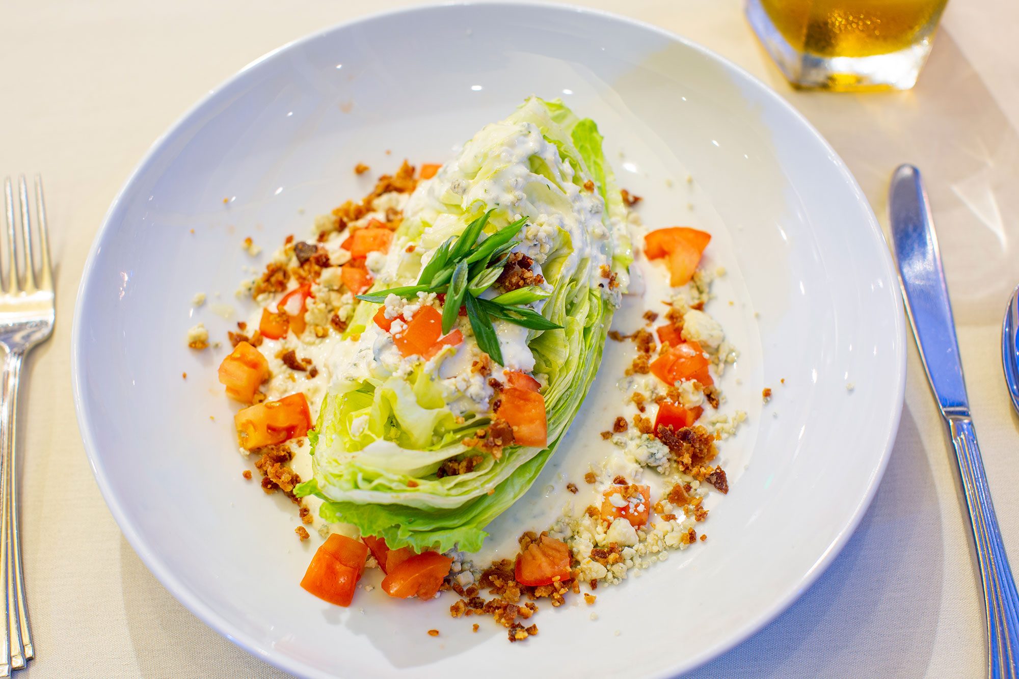 Order The Wedge Salad food online from Opus Bistro store, League City on bringmethat.com