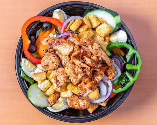 Order Charbroiled Chicken Breast Salad food online from Everest Burgers store, Santa Clarita on bringmethat.com