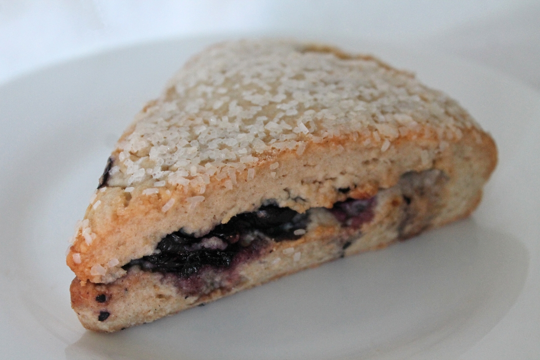 Order GF Blueberry Scone food online from Wealthy Street Bakery store, Grand Rapids on bringmethat.com