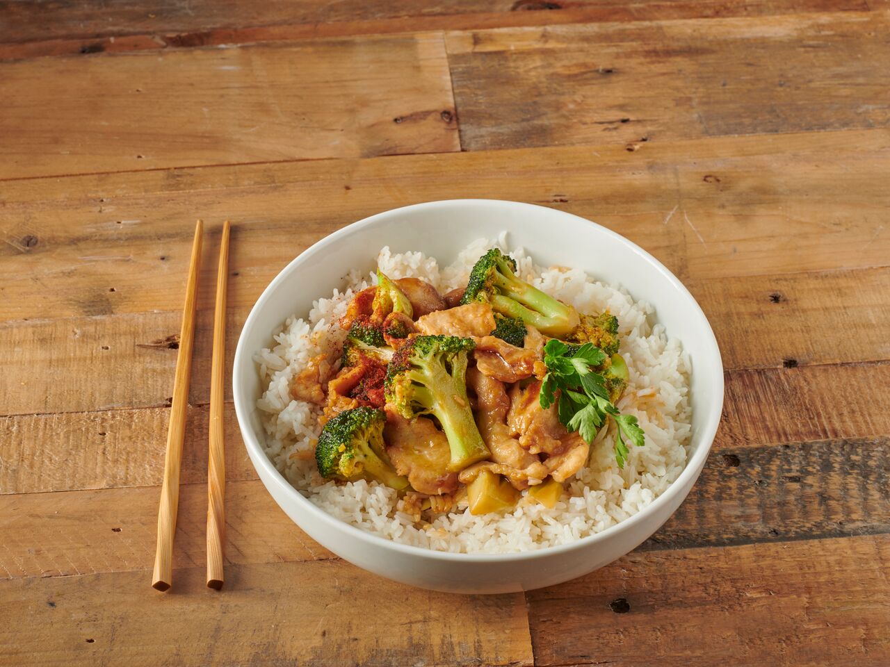 Order Steamed White Meat Chicken and Broccoli food online from Asian yummy house store, Brooklyn on bringmethat.com