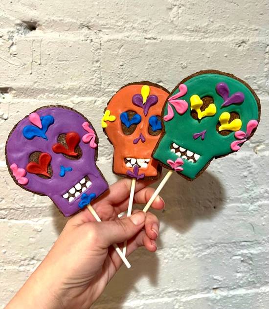 Order Candy Skull Pops food online from Little Miner Taco store, Brentwood on bringmethat.com