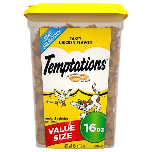 Order Temptations Cat Food Value Pack Chicken - 16.0 oz food online from Walgreens store, SANGER on bringmethat.com