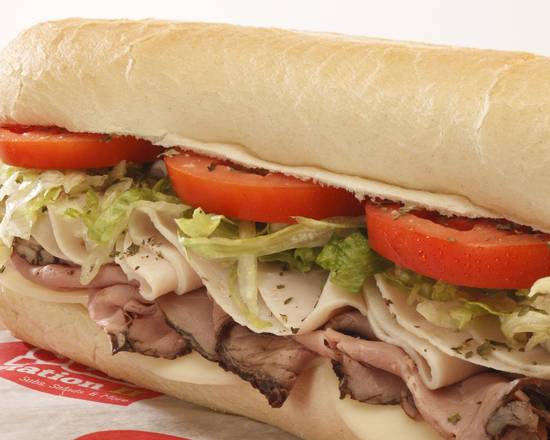 Order Roast Beef, Turkey & Cheese (Regular) food online from Sub Station II store, Fort Wright on bringmethat.com